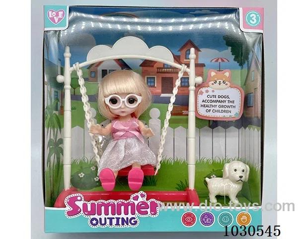 doll set in Window box