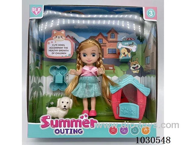 doll set in Window box