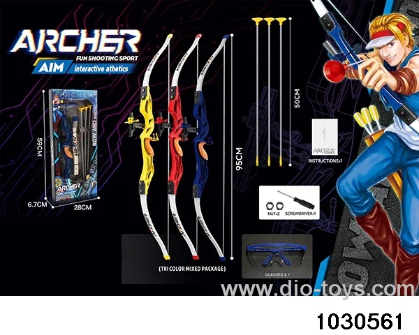 1:1.5 simulation bow and arrow in color box