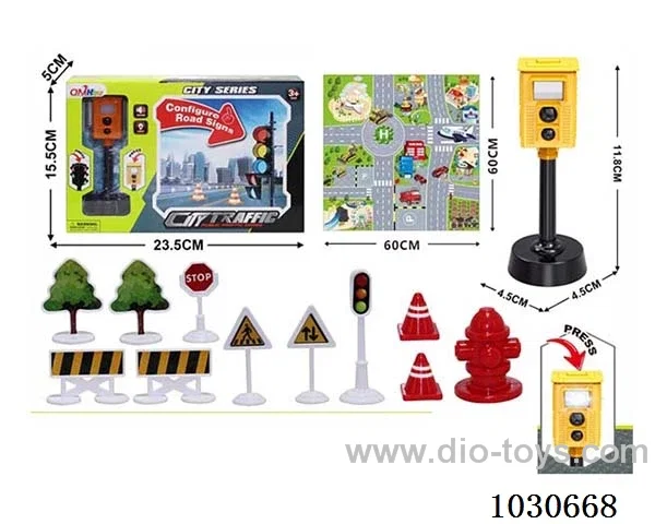 Sound and light illegal lights &Signpost & Map include battery