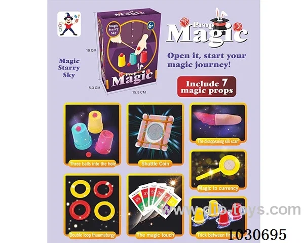Magic prop box 7sets  mixed loading