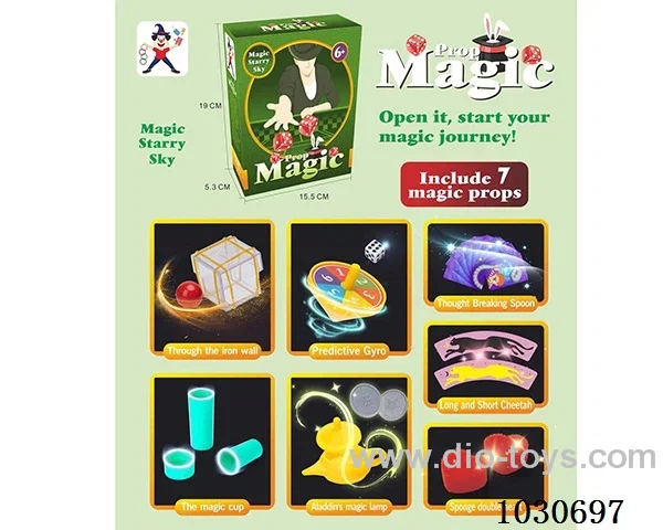 Magic prop box 7sets  mixed loading