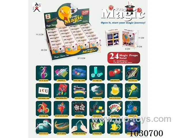 Magic prop box 8sets box mixed loading