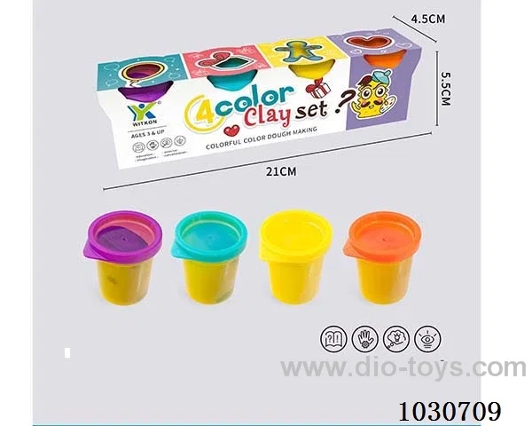 color mud set in paper card