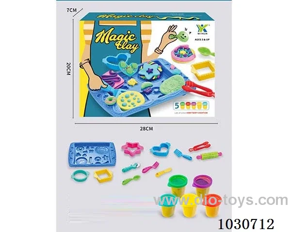 color mud set in color box