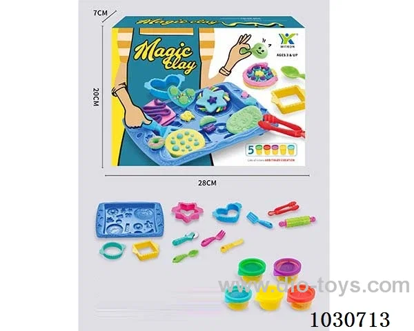 color mud set in color box