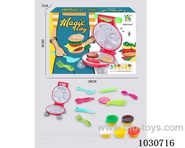 color mud set in color box