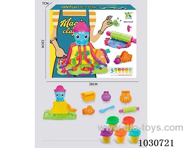color mud set in color box