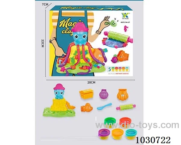 color mud set in color box