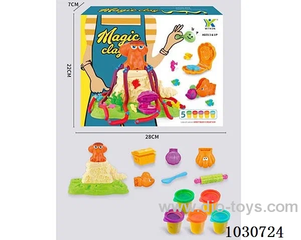 color mud set in color box