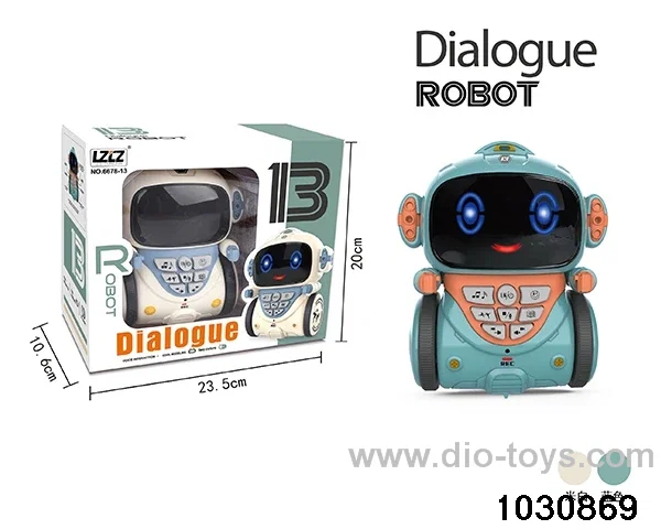 Voice interactive intelligent robot in window box
