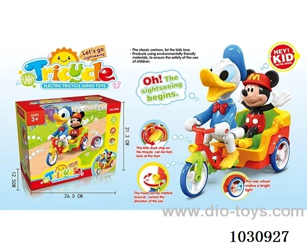Electric toys with light&music in window box