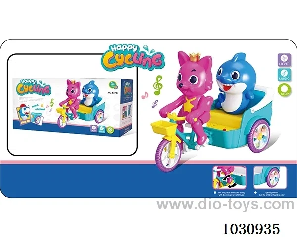 Electric toys with light&music in color  box