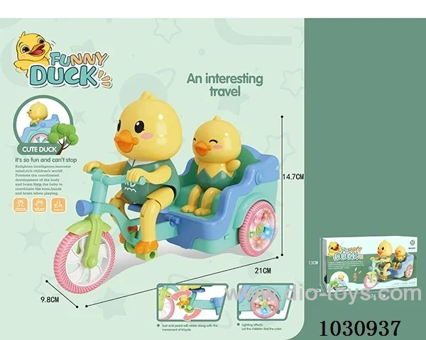 Electric toys with light&music in color  box