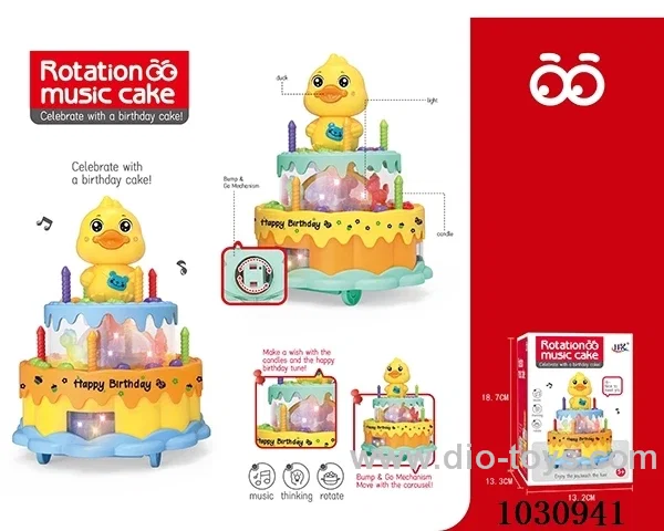 Electric toys with universal&light&music in color  box