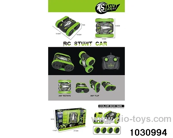 RC stunt double-sided car included battery