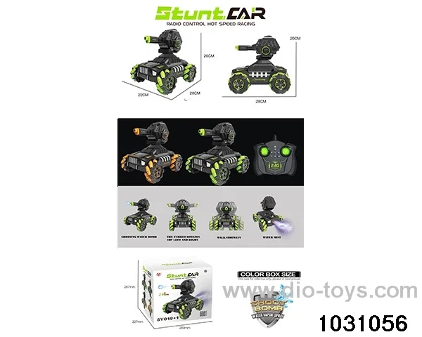 1:12 RC stunt car in color box