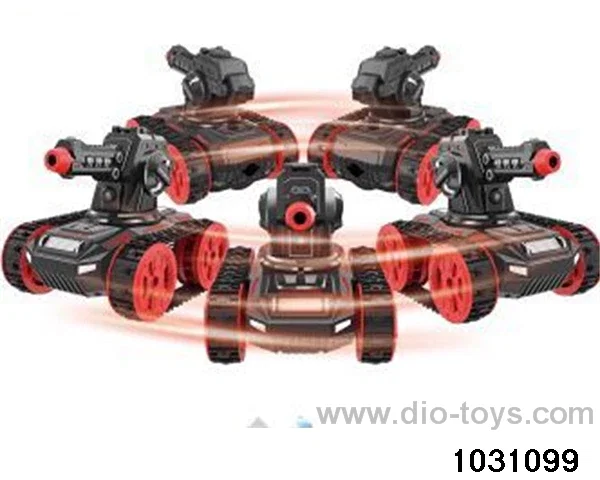 1:18 RC stunt car in color box