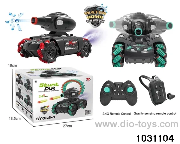 1:14 14ch RC stunt car in color box