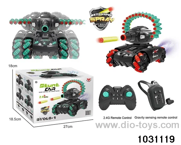 1:14 14ch RC stunt car in color box