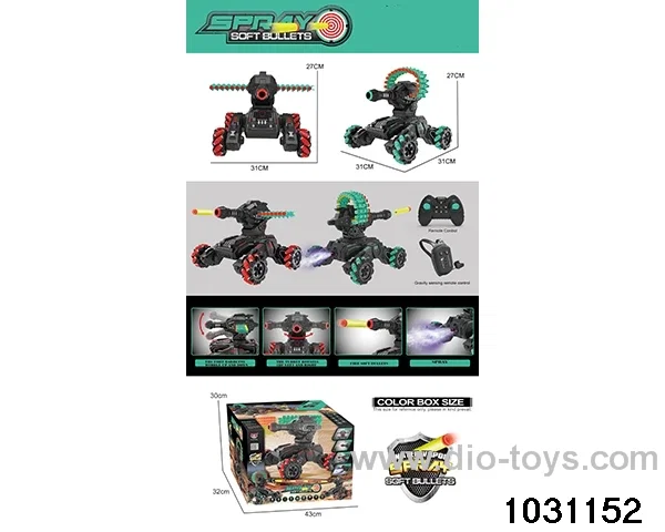 1:10 14ch RC stunt car in window box