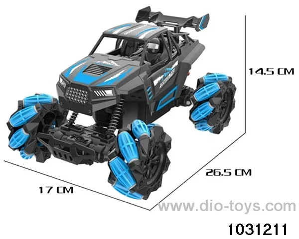 1:14 RC stunt car in window box