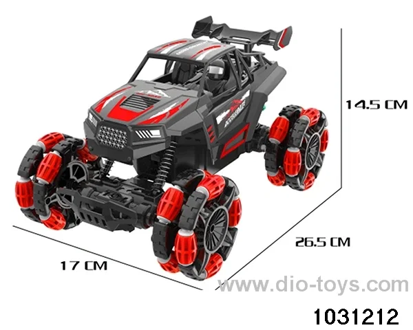 1:14 RC stunt car in window box