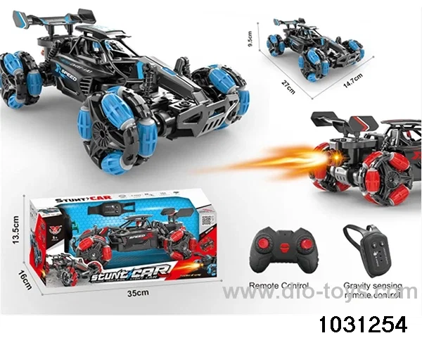 1:16 RC stunt car in window box