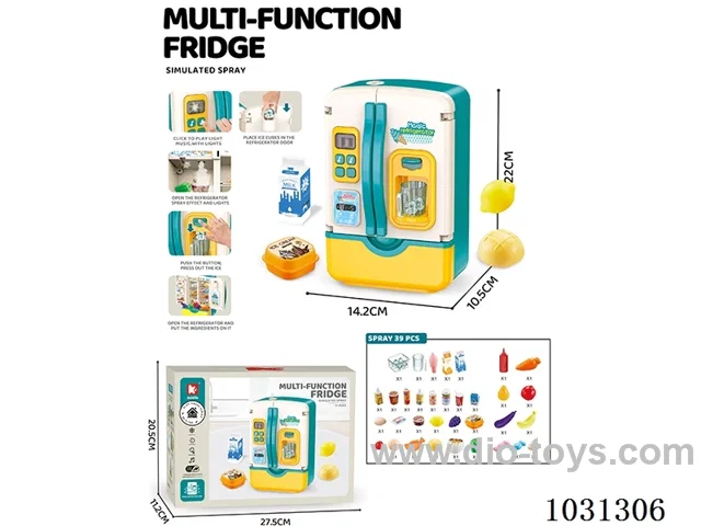 39pcs Kitchen toy with light&music 2color mixed loading