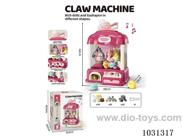 electric Doll machine with light&music