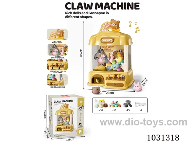 electric Doll machine with light&music