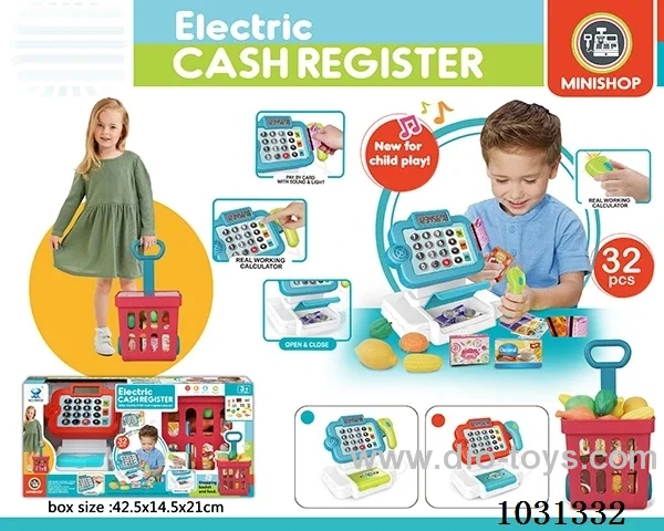 Smart cash register with light&sound in display box