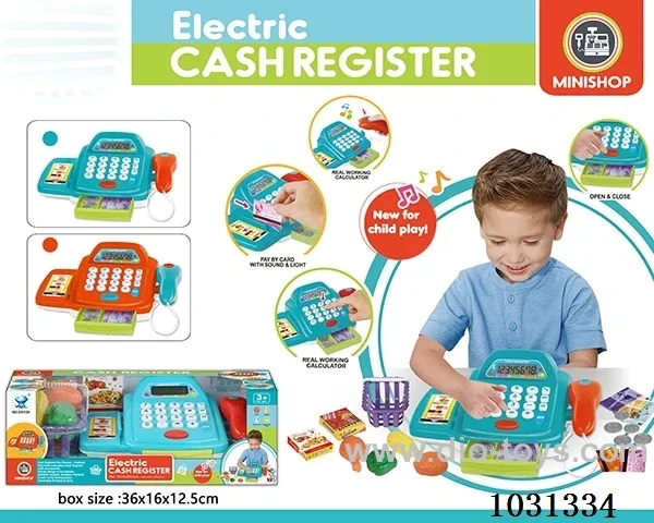 Smart cash register with light&sound in display box