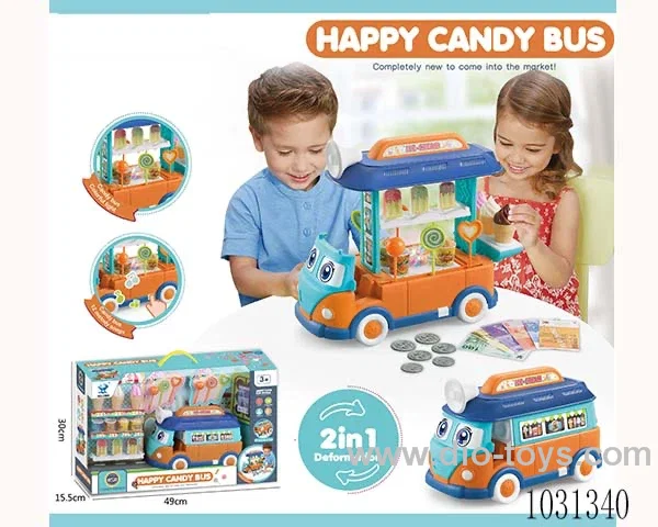 2 in 1 Transfiguration bus in window box