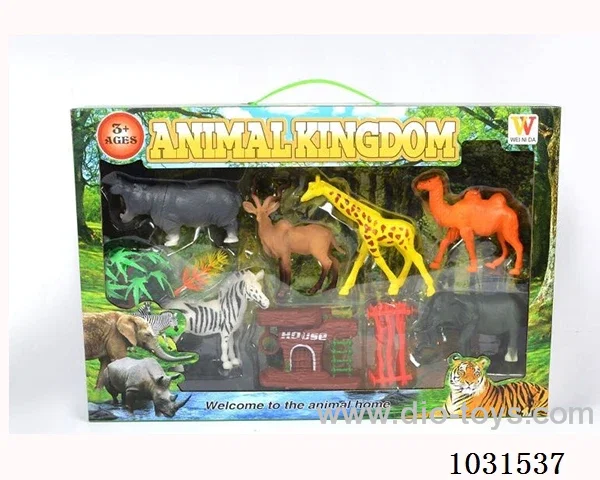 animals set 6 inch in Window box