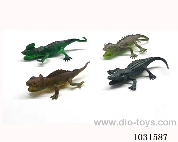 4pcs animals set 6 inch in PP bag with header