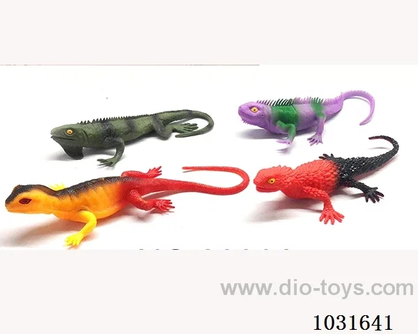 4pcs animals set in PP bag with header