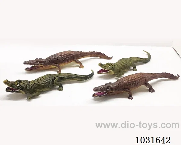 4pcs animals set in PP bag with header