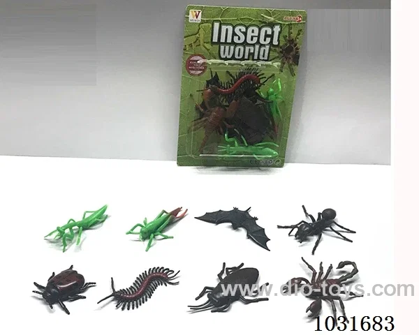 8pcs animals set in blister