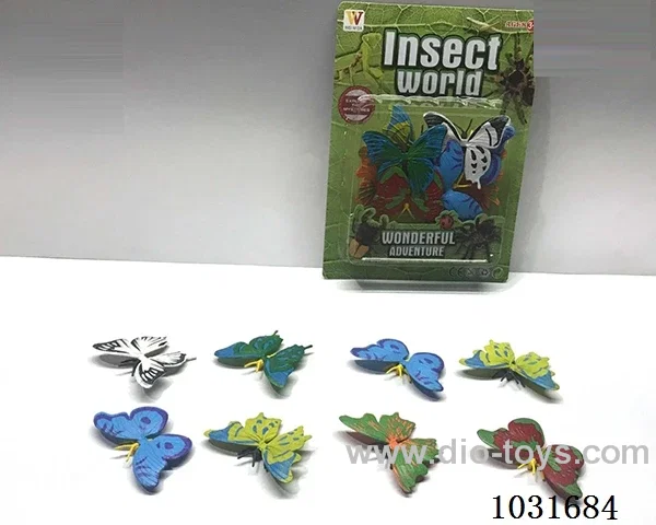 8pcs animals set in blister