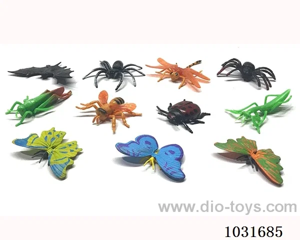 11pcs animals set in PP bag with header