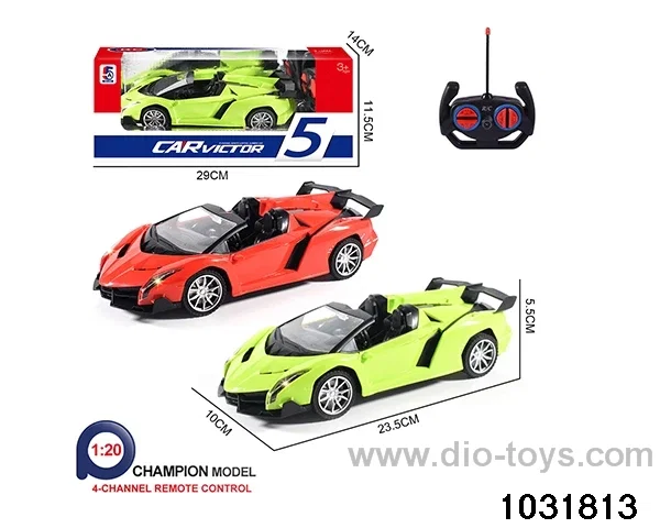 1:20 4ch RC car in window box(No electricity ) in window box