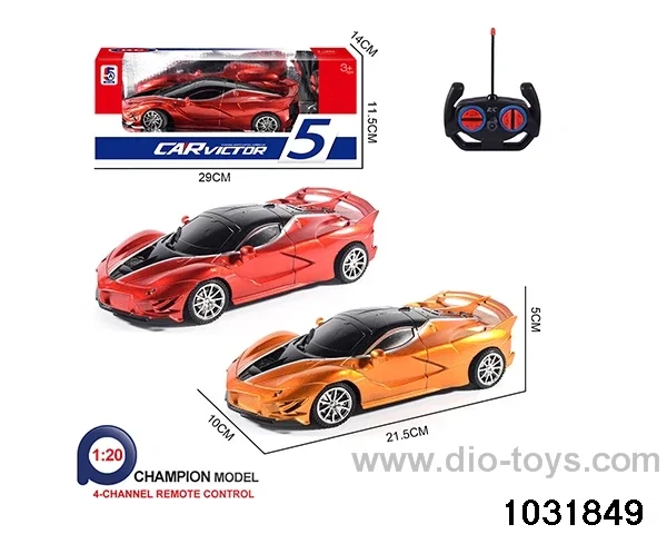 1:20 4ch RC car in window box(No electricity ) in window box