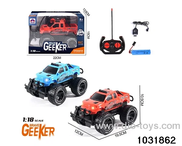 1:18 4ch RC car in window box(Package Electricity) in window box