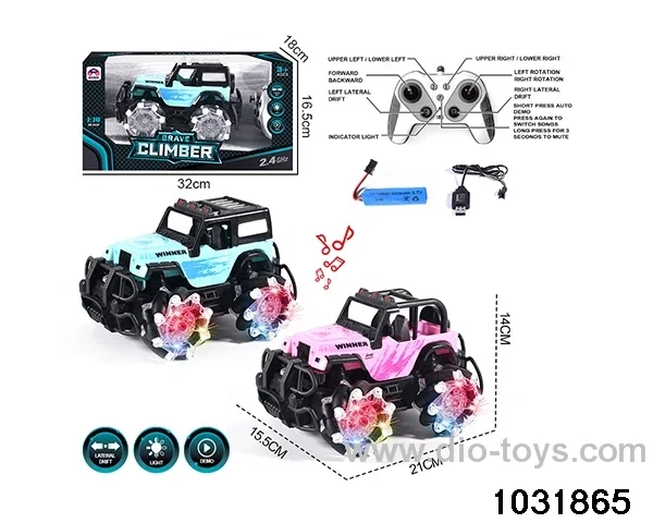 1:14 9ch 2.4G RC car in window box(Package Electricity) in window box
