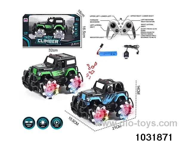 1:14 9ch 2.4G RC car in window box(Package Electricity) in window box