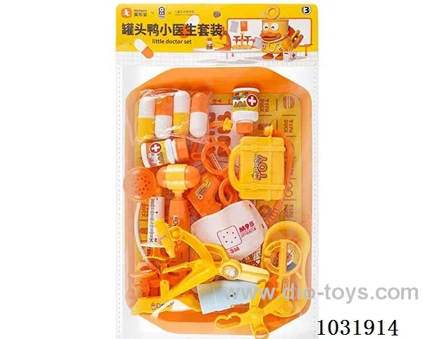 doctor set in poly bag header