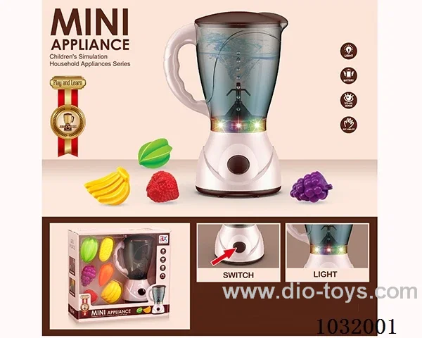Electric  juicer  with light in window box