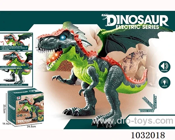 B/O dinosaur with light&sound in color box