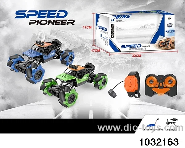 Alloy Climbing Sideways RC Car in window box